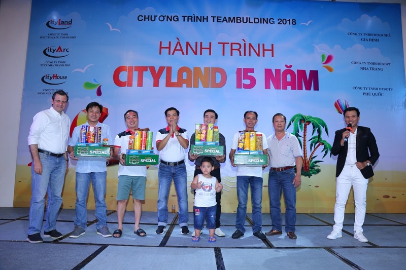 CBNV CityLand hào hứng tham gia vào các hoạt động vui chơi giải trí (Nguồn: CityLand)
