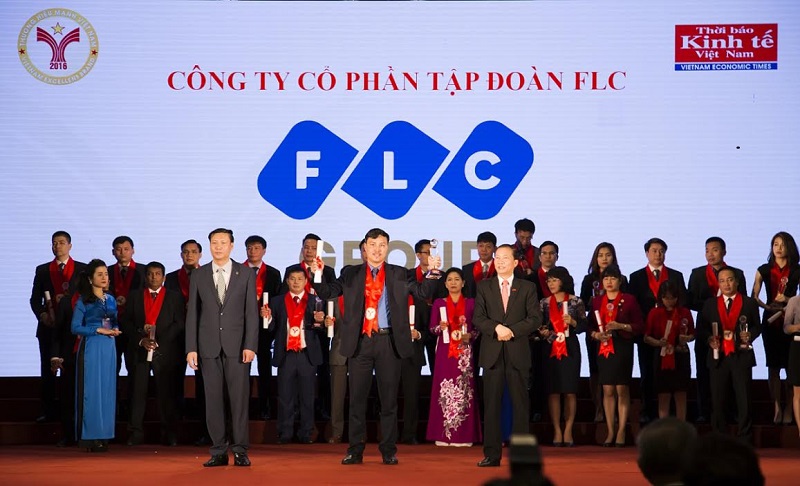 Tập đoàn FLC - Thương hiệu mạnh Việt Nam 2016 (Nguồn: Báo công lý)