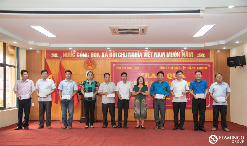 Flamingo tham gia hoạt động xã hội (Nguồn: Flamingo Group)