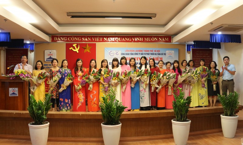 UDIC tôn vinh ngày Phụ Nữ Việt Nam (Nguồn: Lao động thủ đô)