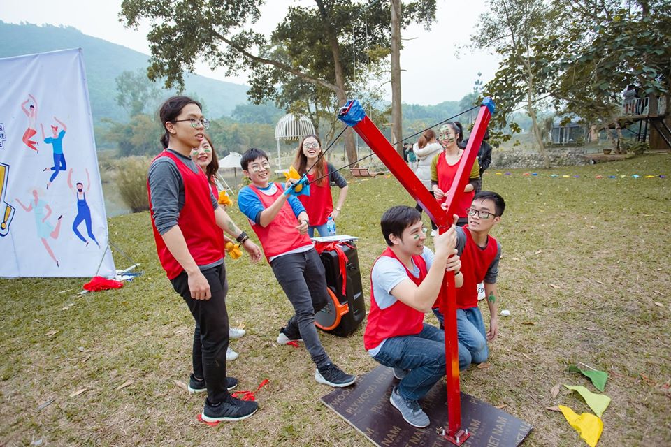 Teambuilding công ty với những hoạt động thú vị