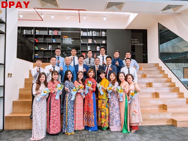Đội ngũ nhân sự năng động tại Dpay