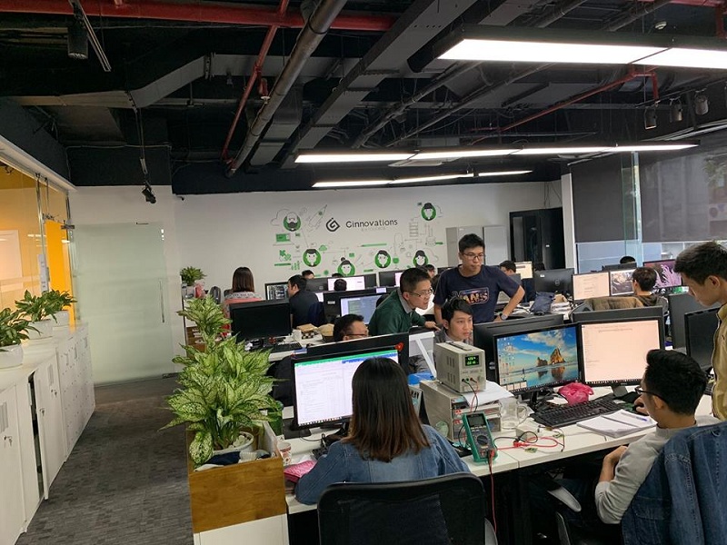 Văn phòng làm việc sạch đẹp, hiện đại tại G - Group