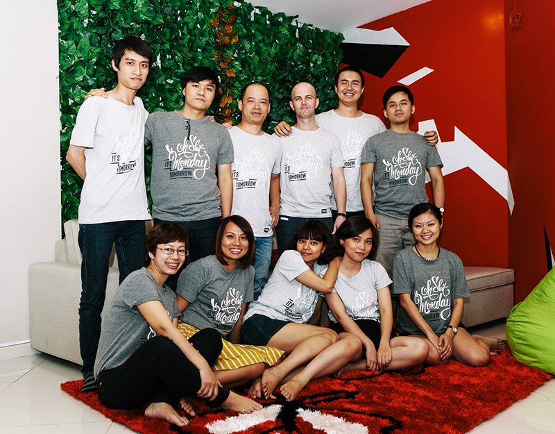Đội ngũ nhân sự năng động tại Offspring Digital Vietnam