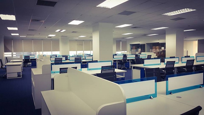 Văn phòng làm việc hiện đại tại VNPT - IT