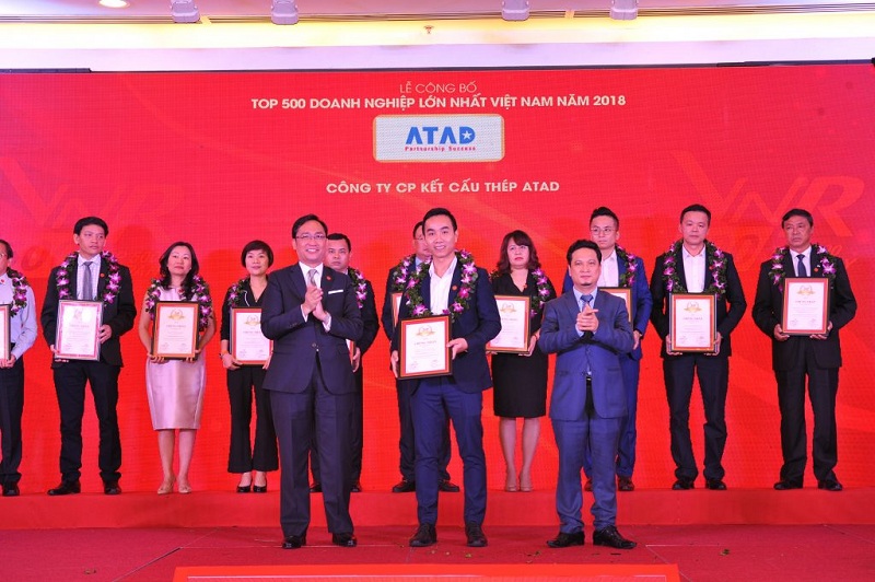 ATAD Ateel - Top 500 doanh nghiệp tư nhân Việt Nam lớn nhất (Nguồn: ATAD Steel)