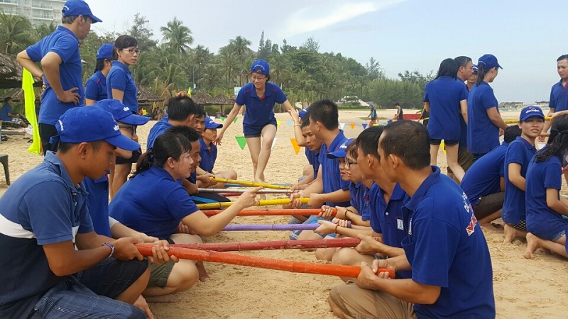 Hoạt động team building hằng năm của Vĩnh Thịnh Group (Nguồn: Vĩnh Thịnh Group)