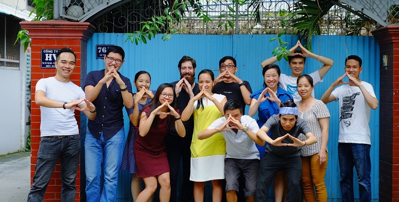 Đội ngũ nhân viên trẻ trung, năng động của Triip.me (Nguồn: Digital News Asia)