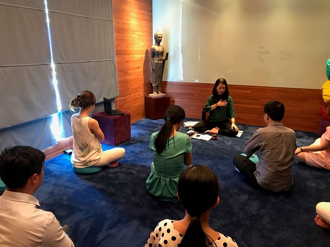 Mekong Capital tham gia lớp học Yoga (Nguofn: Mekong Capital)