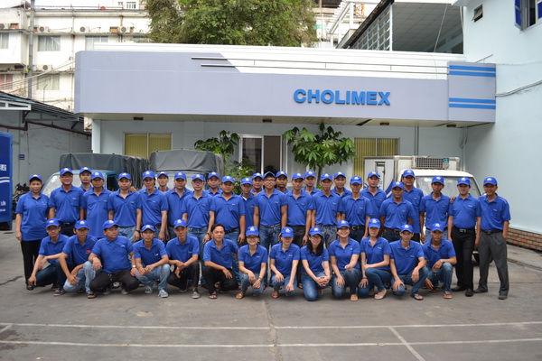 Tập thể nhân viên Cholimex Food bộ phận điều phối (Nguồn: Cholimex Food)
