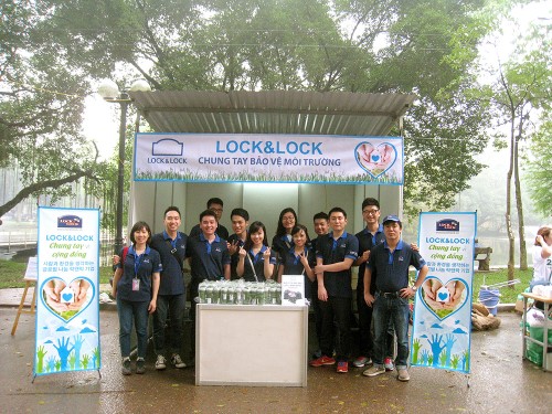 Lock & Lock tham gia ngày hội bảo vệ môi trường (Nguồn: locknlock.vn)