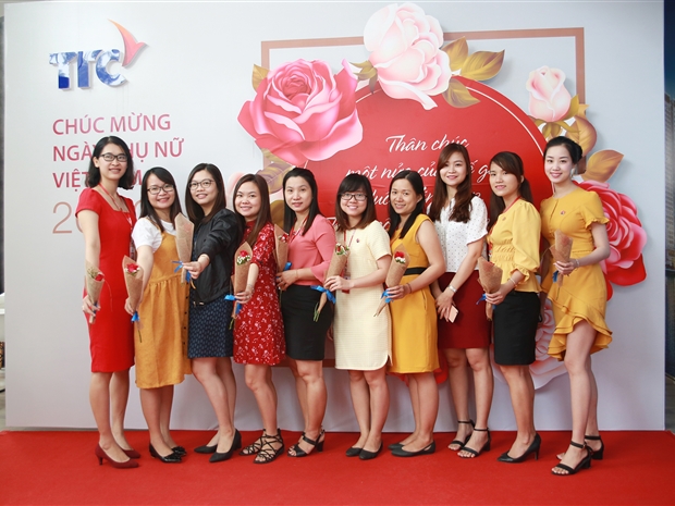 TTC Group tôn vinh CBNV nữ trong ngày Quốc tế phụ nữ (Nguồn: TTC Group)
