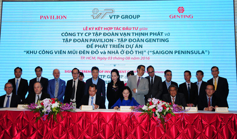 VTP Group ký kết hợp tác với nhiều đối tác uy tín (Nguồn: nhadatdautu.com.vn)