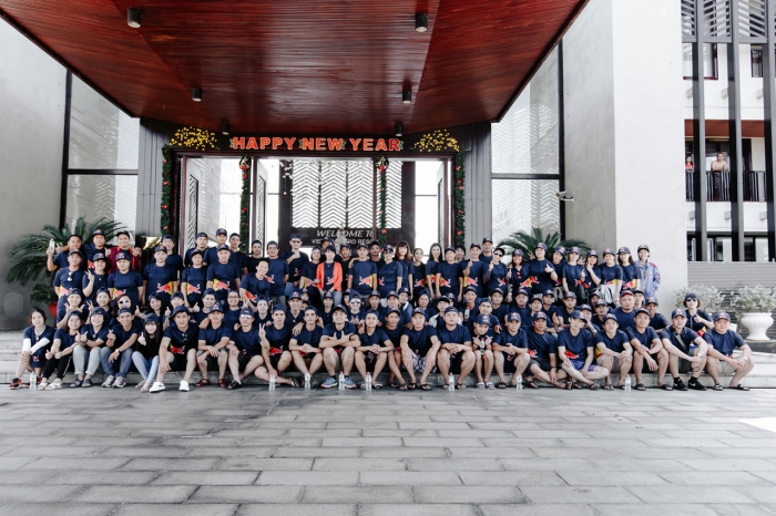Đội ngũ nhân viên Red Bull Việt Nam năng động (Nguồn: Career Builder)
