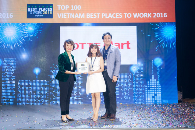 Lotte - Top 100 Nơi làm việc tốt nhất Việt Nam (Nguồn: Dân trí)
