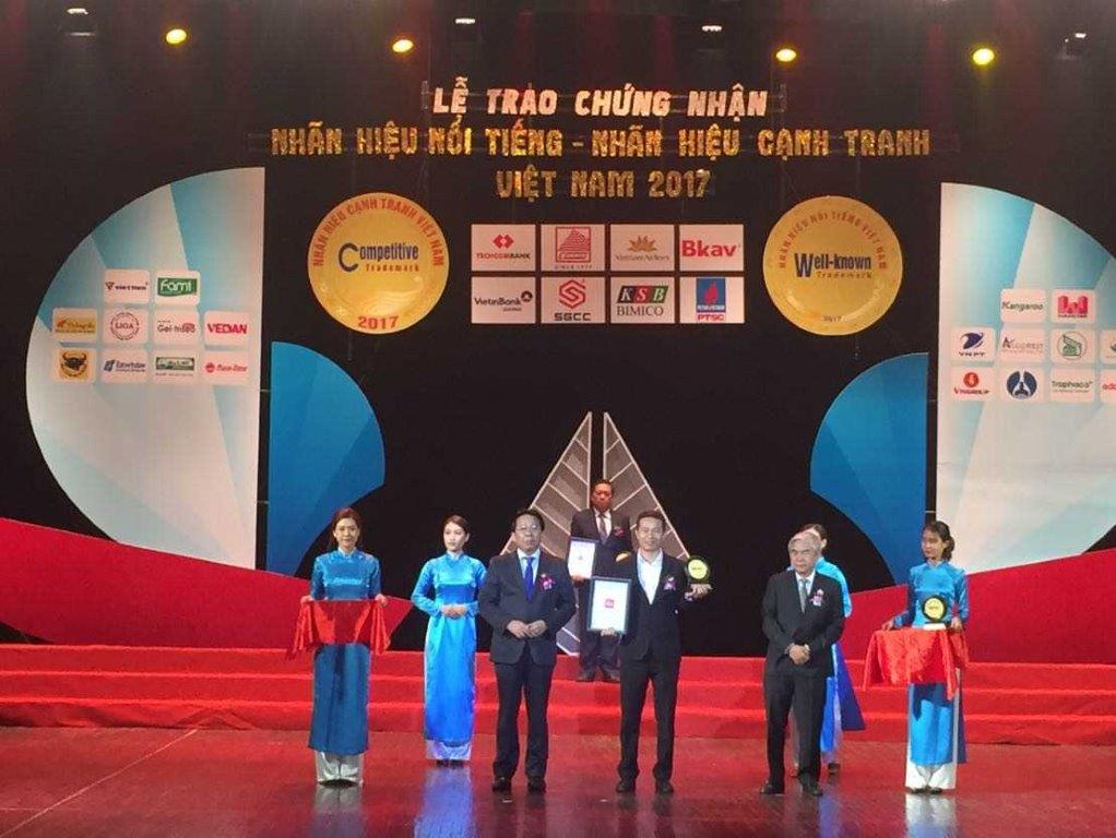 Lotte - Thương hiệu nổi tiếng Việt Nam 2017 (Nguồn: Lottemart)