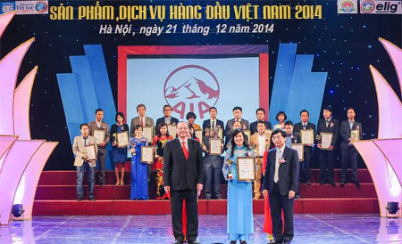 AIA vinh dự nhận giải thưởng lớn (Nguồn: Vietnamnet)