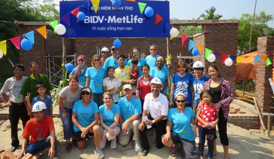BIDV Metlife tham gia hoạt động cộng đồng
