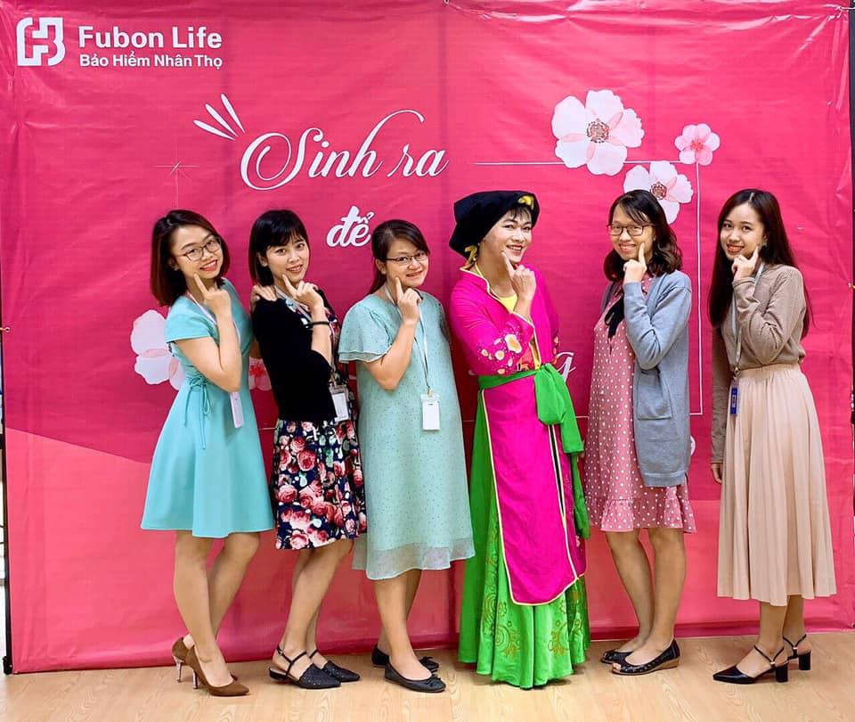 Đội ngũ nhân viên năng động tại công ty Fubon