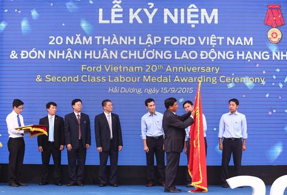 Kỷ niệm 20 năm thành lập Ford Việt Nam (Nguồn: Enternews.vn)