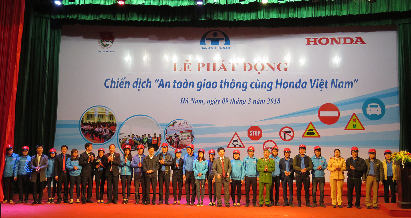 Chiến dịch an toàn giao thông cùng Honda Việt Nam (Nguồn: Forum.autodaily.vn)