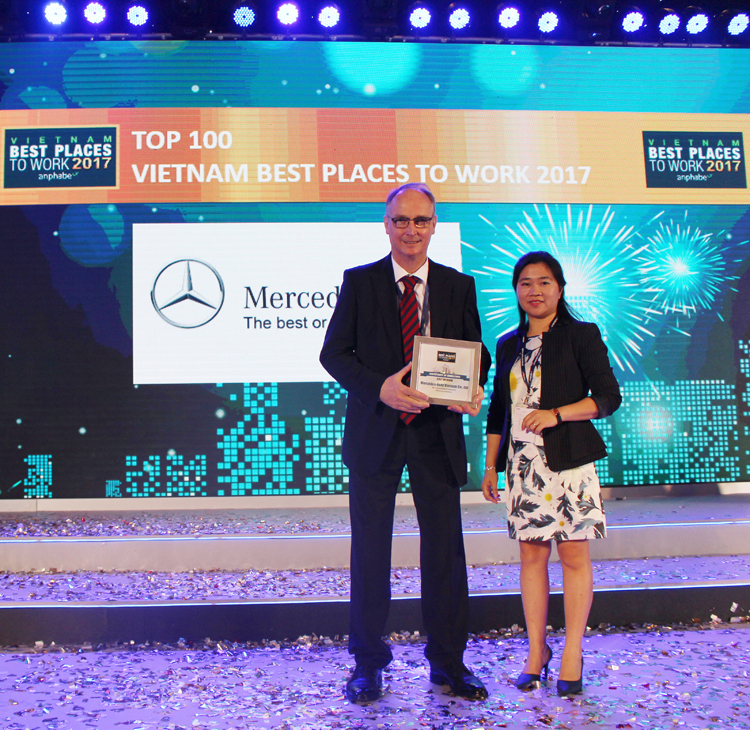 Mercedes-Benz được đánh giá là 1 trong những nơi làm việc tốt nhất Việt Nam (Nguồn: Báo Công thương)