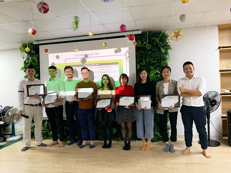 Paditech khen thưởng cho những cá nhân có thành tích tốt
