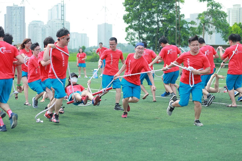 Những trò chơi thú vị được tổ chức 