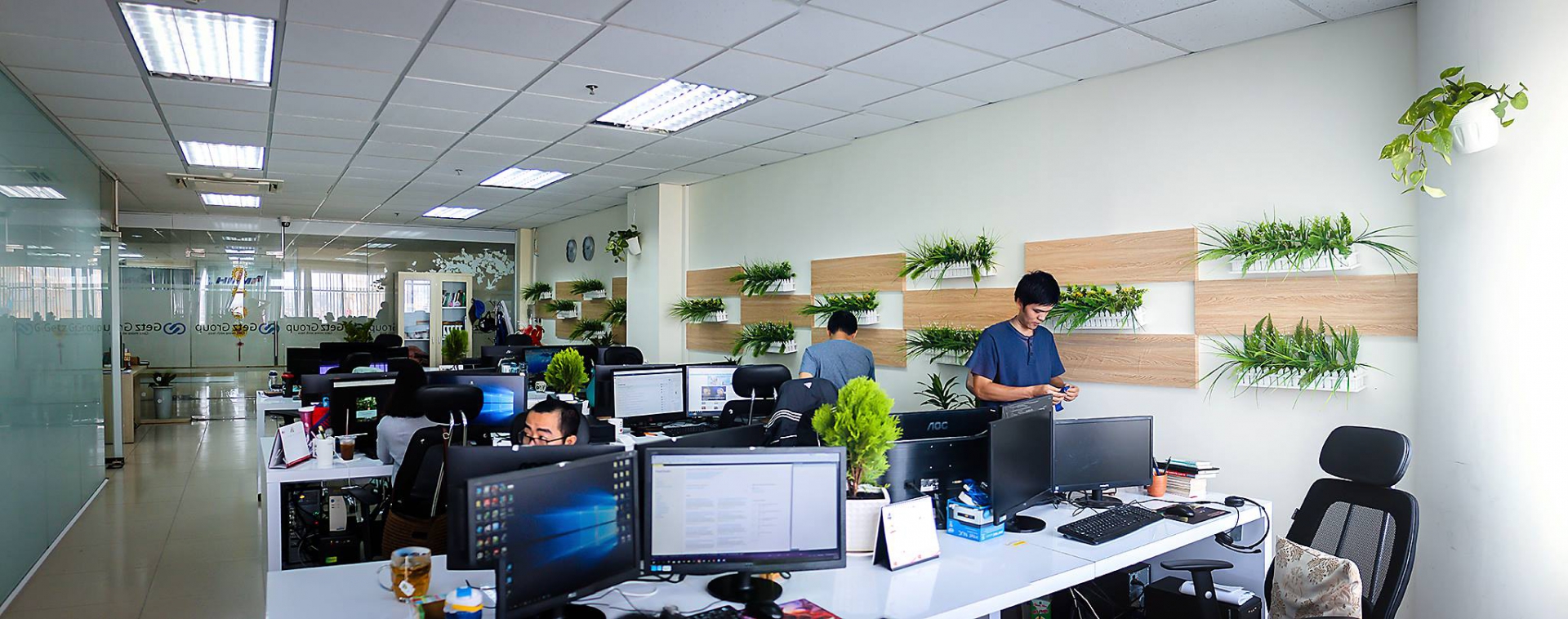 Văn phòng làm việc đẹp công ty Getz Group