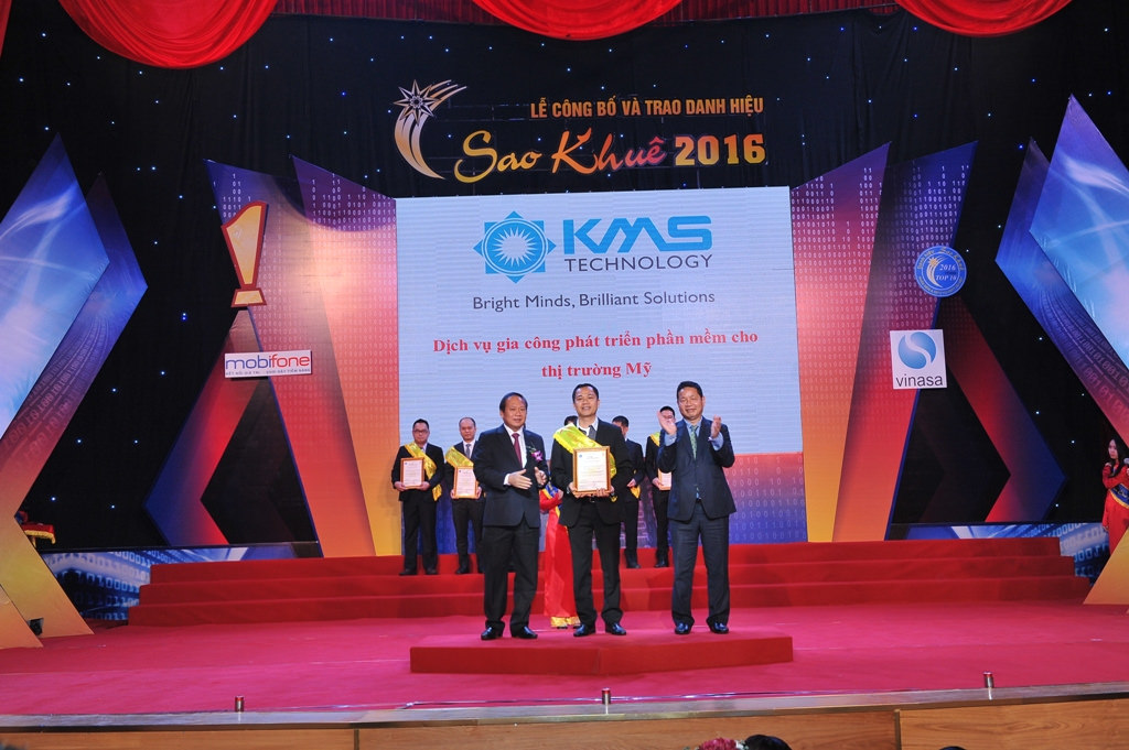 KMS Technology nhận giải thưởng Sao Khuê 2016  (Nguồn: flickr.com)