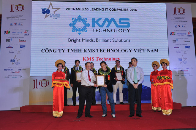 KMS Technology nhận giải thưởng Top 50 Công ty IT Việt Nam  (Nguồn: Bản tin Công nghệ)