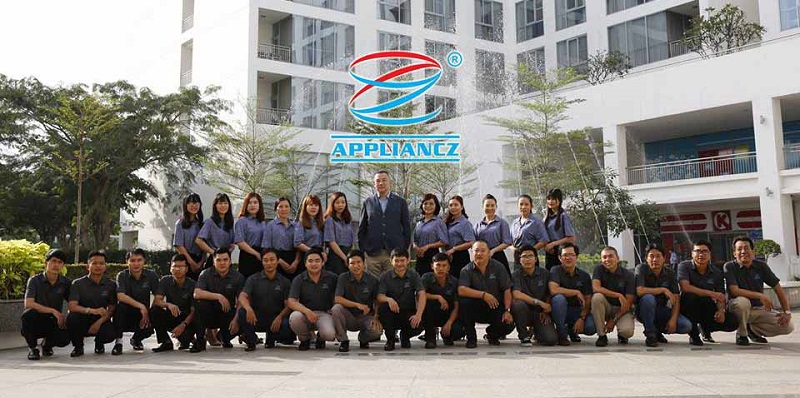 Đội ngũ nhân sự chuyên nghiệp tại AppliancZ