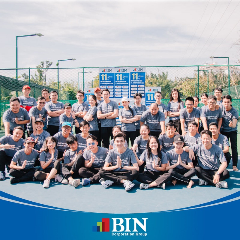 BIN Corporation xây dựng đội ngũ trẻ trung, năng động