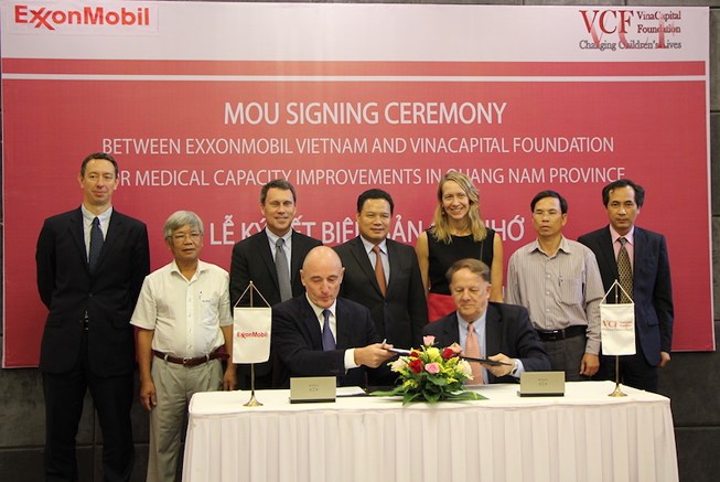 ExxonMobil  Việt Nam hoạt động cộng đồng(Nguồn plo.vn)