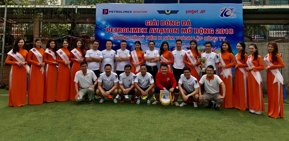 Giải bóng đá Petrolimex Aviation mở rông 2018