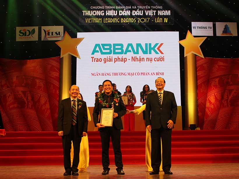 Giải thưởng của ABBank (Nguồn: ABBank)
