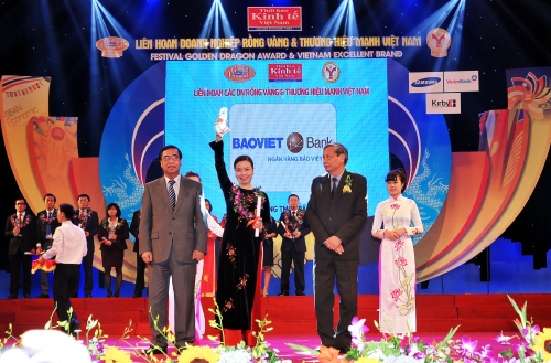 Giải thưởng Thương hiệu mạnh Việt Nam (Nguồn: Baovietbank)