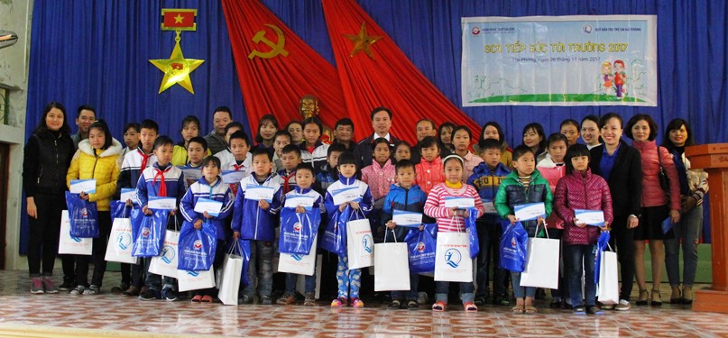 SCB tiếp sức tới trường 2017 (Nguồn: An Ninh Hải Phòng)