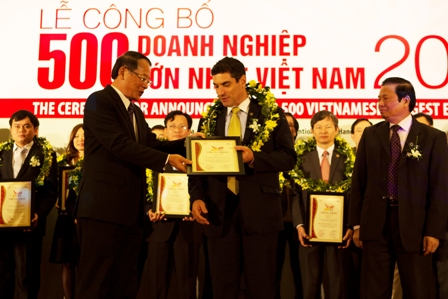 Top 500 Doanh nghiệp lớn nhất Việt Nam (Nguồn: VIB)