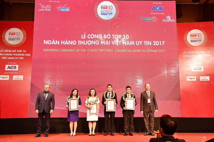 Ngân hàng Thương mại Việt Nam uy tín 2017 (Nguồn: Gia đình Việt Nam)